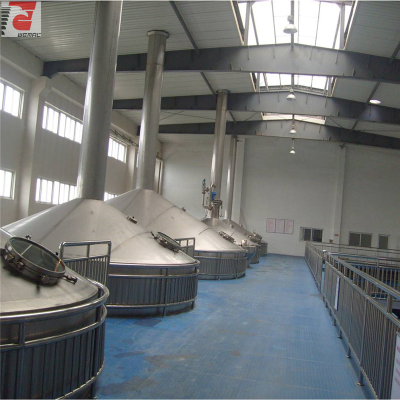 large scale turnkey beer brewing system supplier